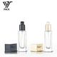 Square Glass Foundation Bottle